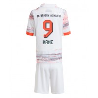 Stroje piłkarskie Bayern Munich Harry Kane #9 Koszulka Wyjazdowej dla dzieci 2025-26 Krótki Rękaw (+ szorty)